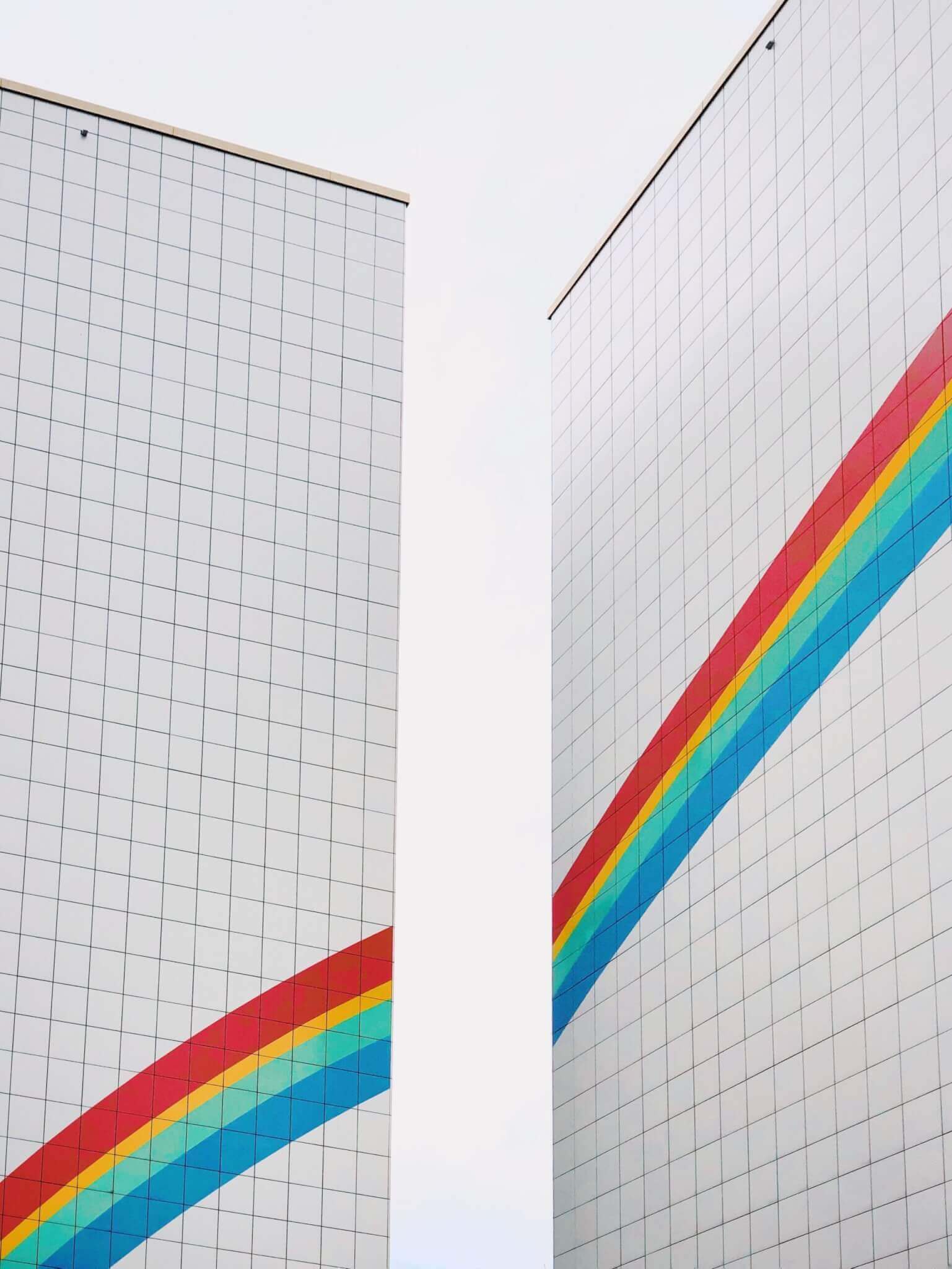 PNG Rainbow Buildings